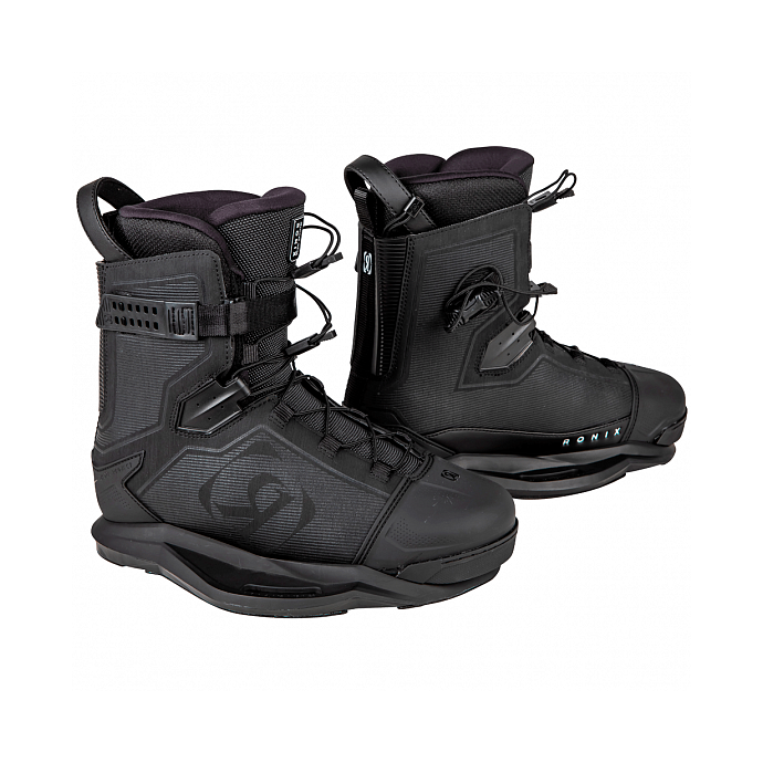 Крепления для вейкборда RONIX KINETIK PROJECT EXP - 827259 PARA-SKIN BLACK - Цвет PARA-SKIN BLACK - Фото 7