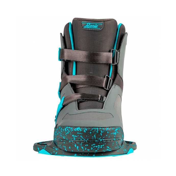 Крепления для вейкборда RONIX SUPREME - 827261 PLUTONIUM / 1.21 CYAN - Цвет PLUTONIUM / 1.21 CYAN - Фото 4
