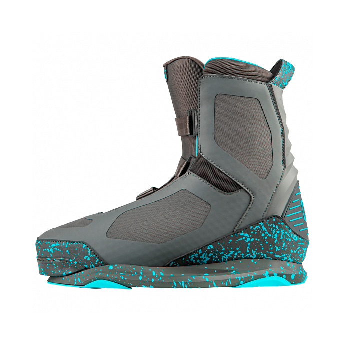 Крепления для вейкборда RONIX SUPREME - 827261 PLUTONIUM / 1.21 CYAN - Цвет PLUTONIUM / 1.21 CYAN - Фото 2