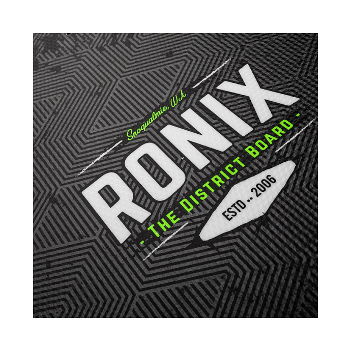 Вейкборд RONIX District - 118226 - Цвет TEXTURED BLACK / WHITE / GREEN - Фото 3