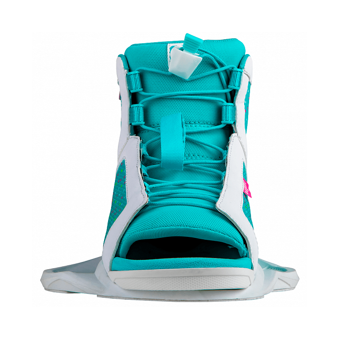 Крепления для вейкборда RONIX August - 827270 WHITE / PINK / BLUE ORCHID - Цвет WHITE / PINK / BLUE ORCHID - Фото 4