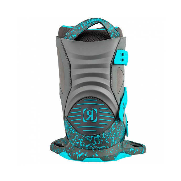 Крепления для вейкборда RONIX SUPREME - 827261 PLUTONIUM / 1.21 CYAN - Цвет PLUTONIUM / 1.21 CYAN - Фото 3