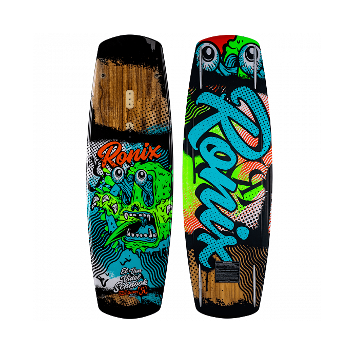 Вейкборд RONIX EL VON VIDEL SCHNOOK - 118239 - Цвет GLOW 'N DARK GREEN - Фото 1