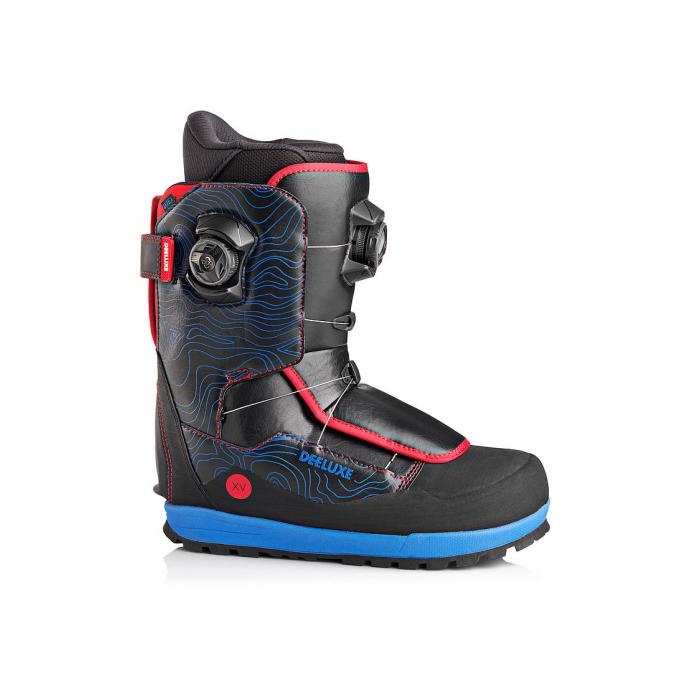 Ботинки для сноуборда DEELUXE XVE - 78902 - Цвет Черный, Синий - Фото 1