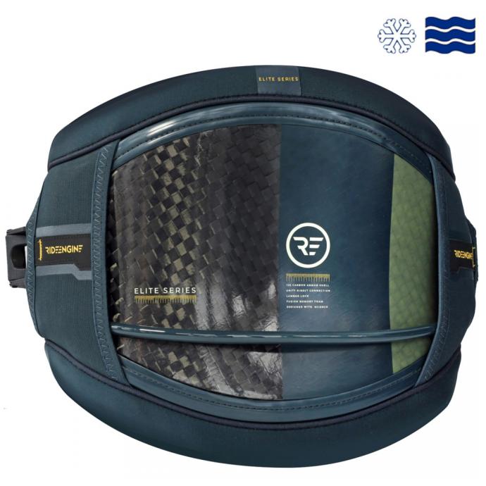 Кайт Трапеция RideEngine 2022 Elite Carbon V7 Midnight Harness (XL) - Артикул 32210002-- - Фото 1