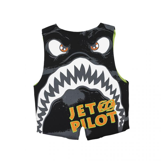 Спасательный жилет неопрен детский Jetpilot Cause Teen ISO 50N Neo Vest Black/Shark S20 - Артикул 2008312*S20 - Фото 2