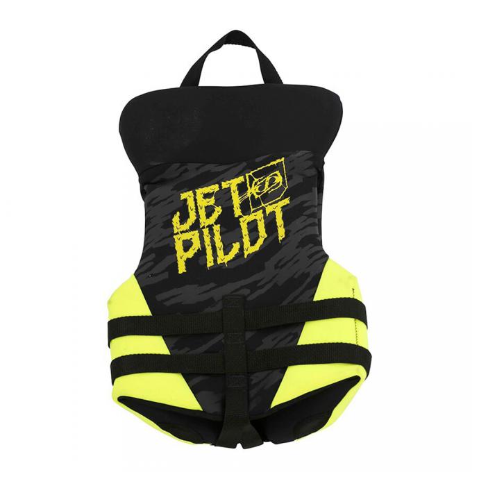 Спасательный жилет неопрен детский Jetpilot Cause Kids ISO 100N Neo Vest Black/Yellow S19 - Артикул 19086*S19 - Фото 2