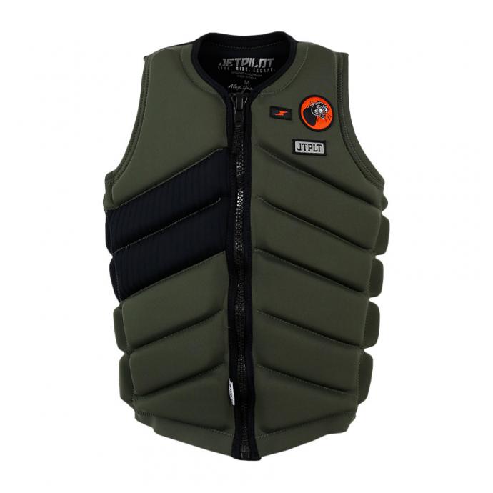 Спасательный жилет неопрен мужской Jetpilot Alex Graydon X1 CE Impact Neo Vest Military S20 - Артикул 200020*S20 - Фото 1