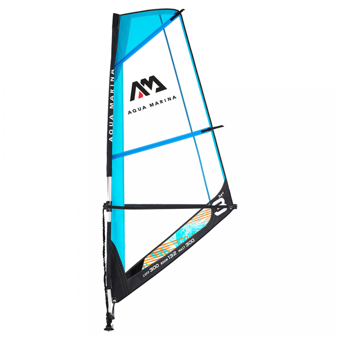 Парус для виндсерфа AQUA MARINA Blade 3 м² Sail Rig Package S22 - Артикул BT-22BL-3S - Фото 1