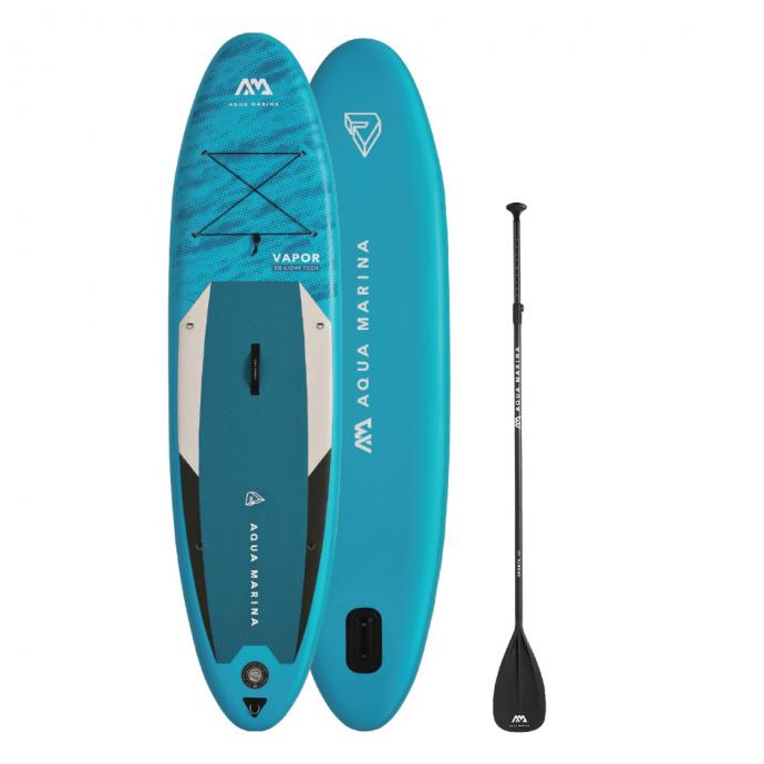 SUP-доска надувная с веслом AQUA MARINA Vapor 10'4" S22 - Артикул BT-21VAP*S22 - Фото 1