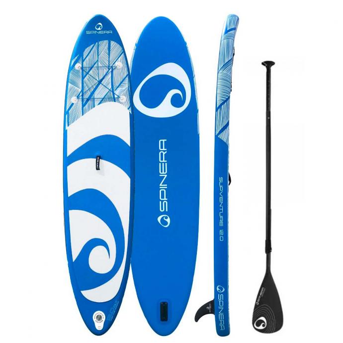 SUP-доска надувная с веслом Spinera Supventure 12'0 Blue DLT S22 - Артикул 20250 - Фото 1