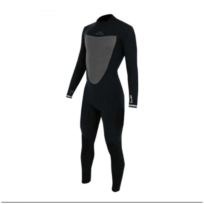 Гидрокостюм детский длинный Jetpilot Flight Youth 3/2MM LS Fullsuit Black S22 - Артикул 221380 - Фото 1