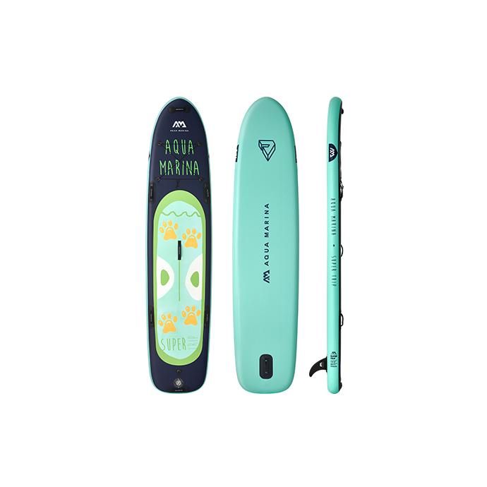 SUP-доска надувная семейная AQUA MARINA Super Trip 12'2" S22 - Артикул BT-21ST01*S22 - Фото 1