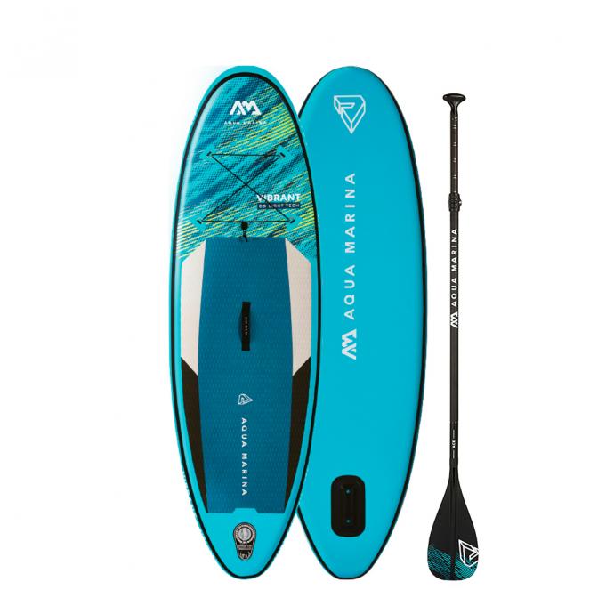 SUP-доска надувная юношеская с веслом AQUA MARINA Vibrant 8'0" S22 - Артикул BT-22VIP - Фото 1