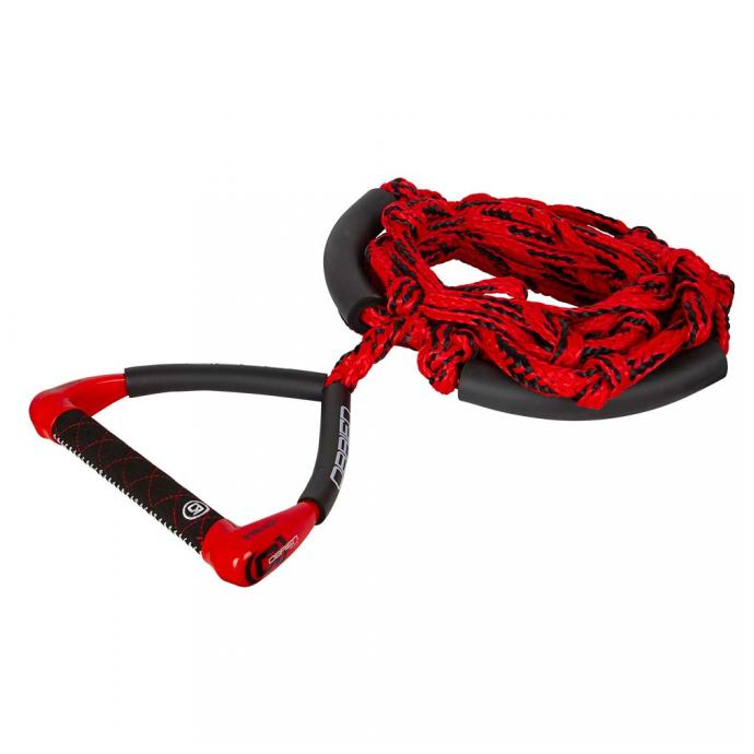 Фал с рукояткой для вейксерфинга O'Brien 10" PRO SURF ROPE RED S22 - Артикул 2214514 - Фото 1