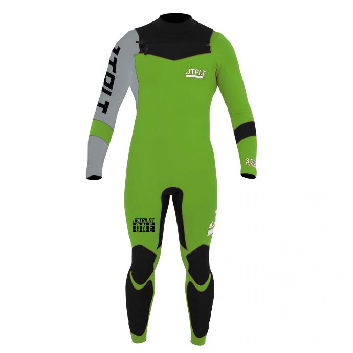 Гидрокостюм мужской длинный Jetpilot RX One GBS 3/2 Fullsuit Green/Black S22 - Артикул 210210 - Фото 1