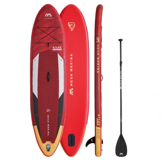 SUP-доска надувная с веслом AQUA MARINA Atlas 12'0" S22 - Артикул BT-21ATP*S22 - Фото 1