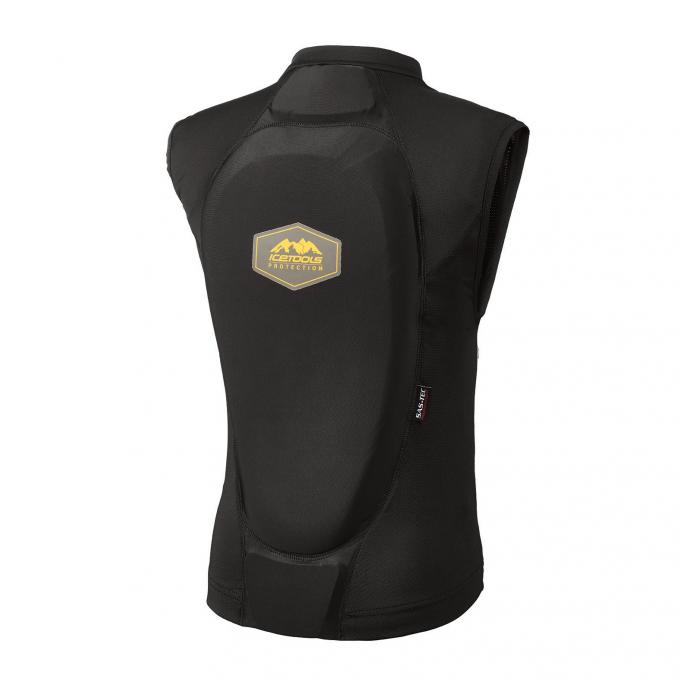 Жилет с защитой спины детский IceTools Lite Vest Junior black/yellow F18 - Артикул 680004 - Фото 2