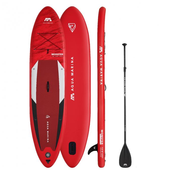 SUP-доска надувная с веслом AQUA MARINA Monster 12'0" S22 - Артикул BT-21MOP*S22 - Фото 1