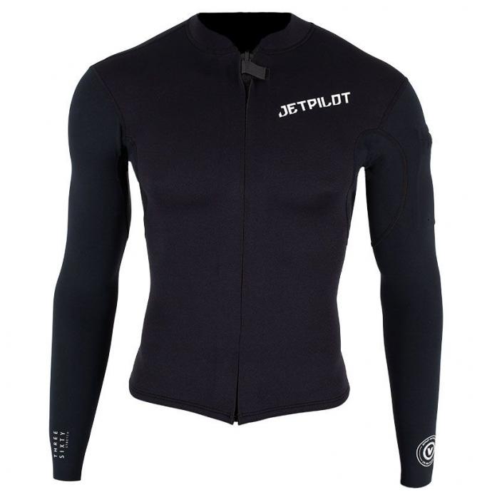 Гидрокуртка мужская Jetpilot Venture Neo Jacket Black S22 - Артикул 220490 - Фото 2