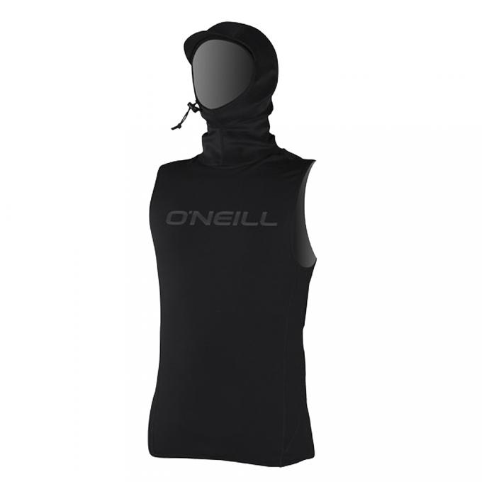 Термомайка мужская с капюшоном O'Neill THERMO-X VEST w/NEO HOOD BLACK S21 - Артикул 5023 002*S21 - Фото 1