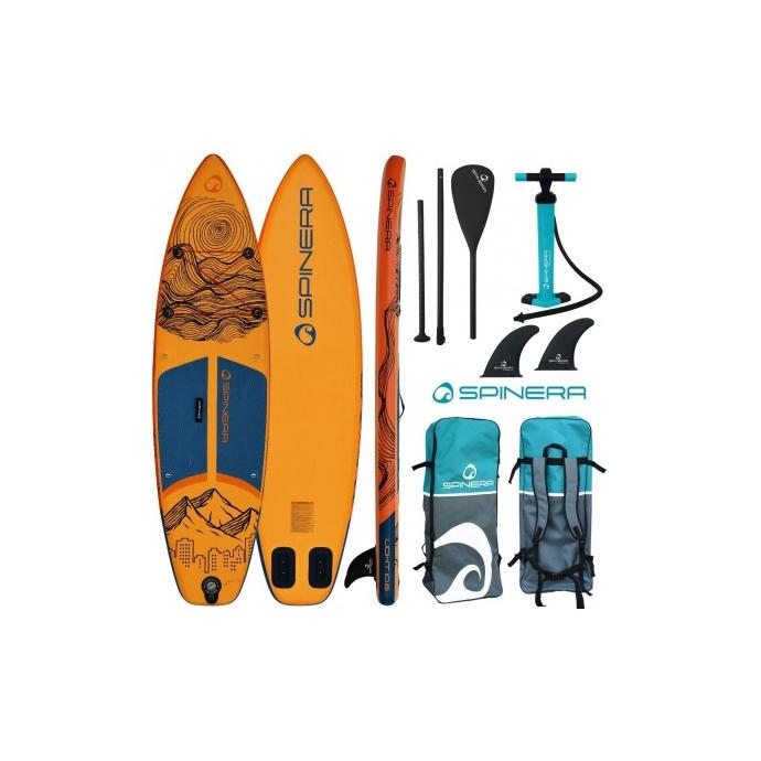 SUP-доска надувная с веслом Spinera Light 10'6 Strong Orange ULT S22 - Артикул 21116 - Фото 2