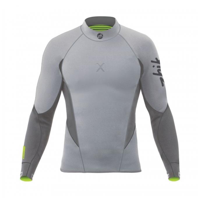 Гидромайка неопр. муж. Superwarm X Top - DTP-1170-M-GRY Grey L - Цвет Серый - Фото 1