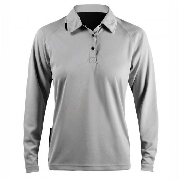 Гидромайка ZhikDry Polo L/S (Women) - TOP-84-W-ASH Ash - Цвет Ash - Фото 1