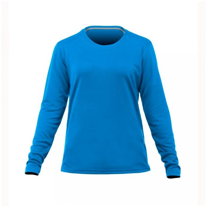 Гидромайка жен. ZhikDry LT L/S (Women) - TOP-73-W-CY Cyan - Цвет Cyan - Фото 1