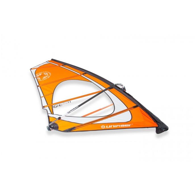 Парус компл. Unifiber 22 Experience EVO II Dacron Complete Rig - UF081030670 Fluo Orange - Цвет Fluo Orange - Фото 1