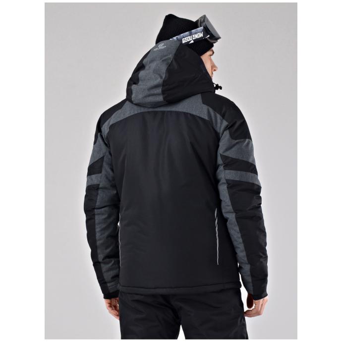 Куртка мужская горнолыжная EVIL WOLF - AD 6636 - Цвет Черный - Фото 4