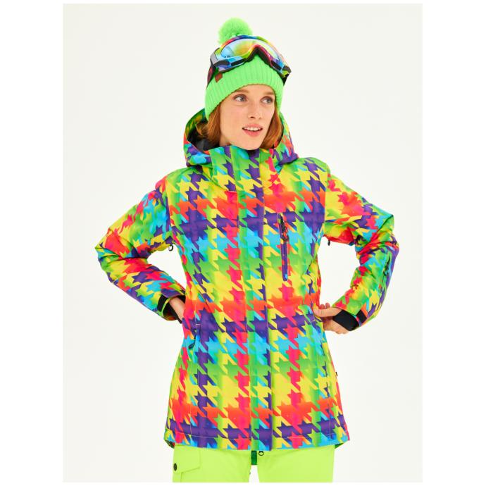 Женская горнолыжная/сноубордическая куртка Alpha Endless - 223/230713_006 - Цвет Зеленый - Фото 2