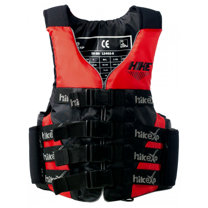 Спасательный жилет красный с ручками hikeXp RXP Ultimate Black/Red - Артикул 100254  - Фото 13