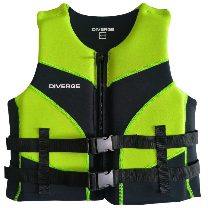 Жилет водный DIVERGE STONE KIDS VEST - STONE_lime_green - Цвет Зеленый - Фото 1