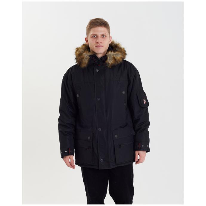 Куртка мужская GEOGRAPHICAL NORWAY «ALTAVISTA»  - WQ153H/GN-BLACK - Цвет Черный - Фото 1