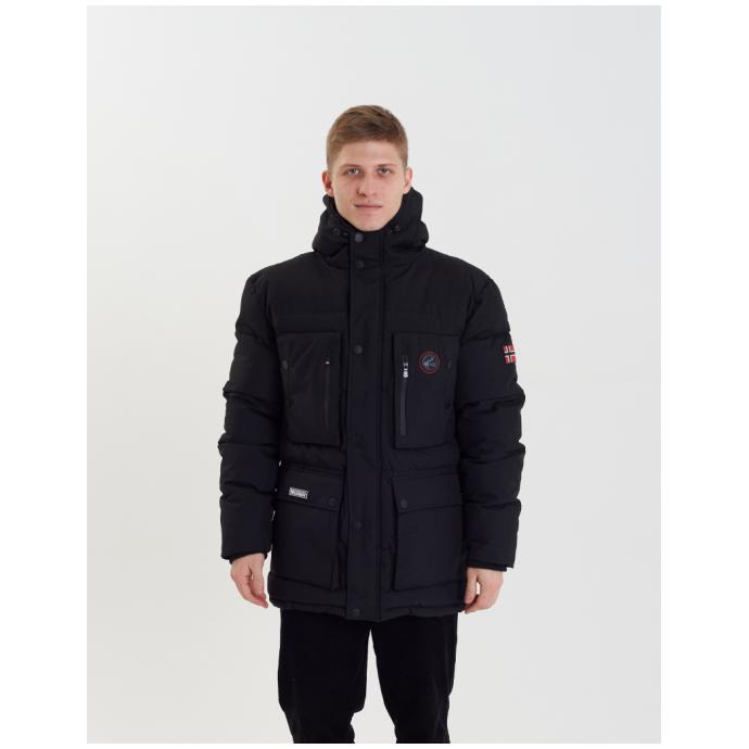 Парка мужская GEOGRAPHICAL NORWAY «ALBERT»  - WT1000H/GN-BLACK - Цвет Черный - Фото 1