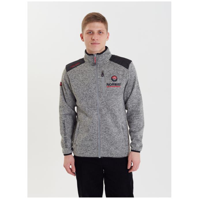 Толстовка мужская GEOGRAPHICAL NORWAY «TAVID» - WT1055H/GN-BLENDED GREY - Цвет Серый - Фото 1