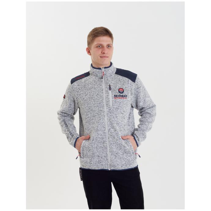 Толстовка мужская GEOGRAPHICAL NORWAY «TAVID» - WT1055H/GN-WHITE - Цвет Белый - Фото 1