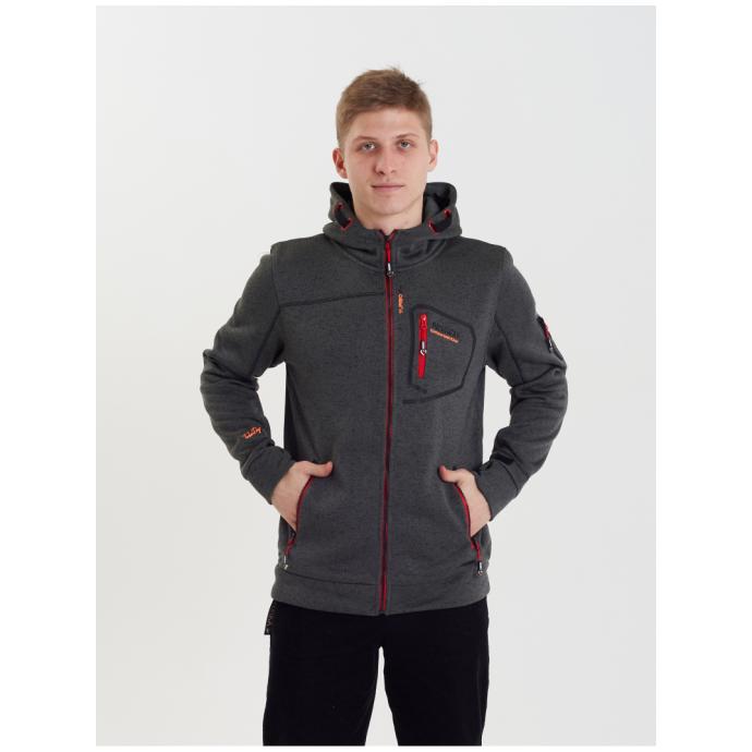 Толстовка мужская GEOGRAPHICAL NORWAY «TELESCOPE» - WP032H/GN-DARK GREY - Цвет Серый - Фото 1