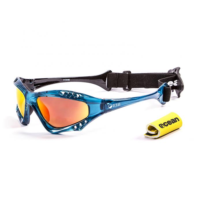 Очки Ocean Australia Transparent Blue / Revo Orange Polirized Lens (STD) - 065442- Blue / Revo Orange Polirized - Цвет Голубой - Фото 2