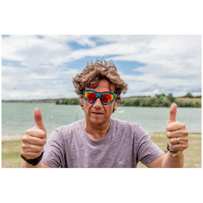 Очки Ocean Australia Transparent Blue / Revo Orange Polirized Lens (STD) - Артикул 065442 - Фото 8