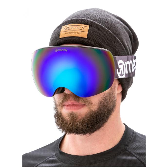 Сноубордическая маска MEATFLY «EKKO» - ECCO_XL_Black	 - Цвет Черный - Фото 2