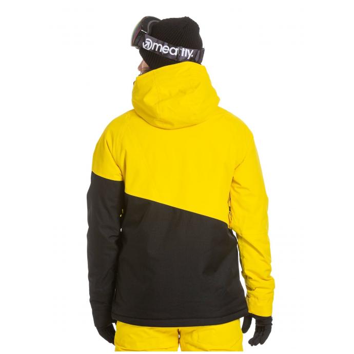 Сноубордическая куртка MEATFLY «BANG»  - BANG-Super Lemon/Black - Цвет Черный - Фото 3