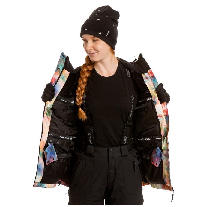 Сноубордическая куртка MEATFLY «DEBORAH JACKET» - DEBORAH-Universe Color - Цвет Разноцветный - Фото 4