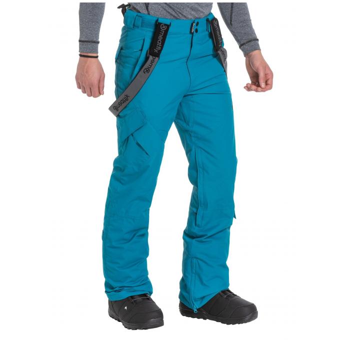 Сноубордические брюки MEATFLY «GHOST PANTS»  - GHOST-TEAL - Цвет Бирюзовый - Фото 2