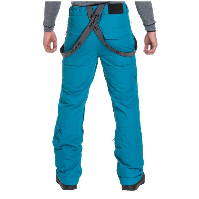 Сноубордические брюки MEATFLY «GHOST PANTS»  - GHOST-TEAL - Цвет Бирюзовый - Фото 3