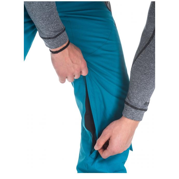 Сноубордические брюки MEATFLY «GHOST PANTS»  - GHOST-Teal - Цвет Синий - Фото 4