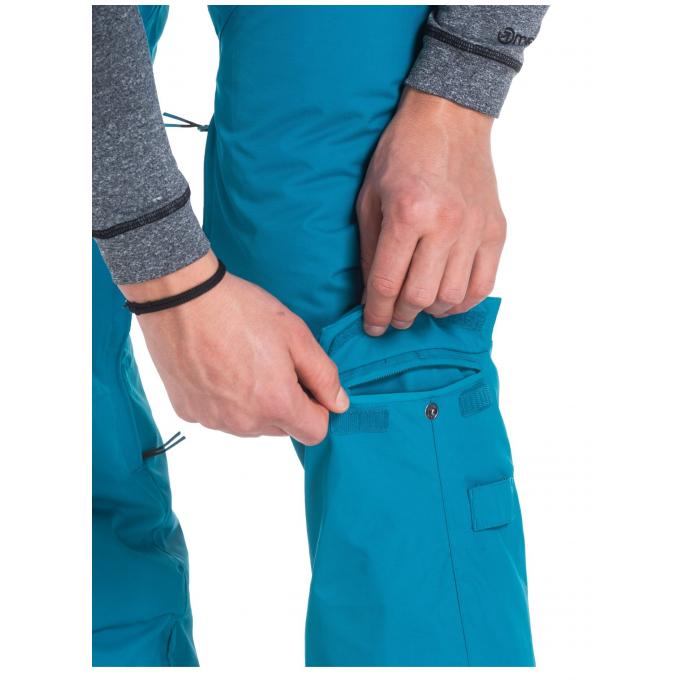 Сноубордические брюки MEATFLY «GHOST PANTS»  - GHOST-TEAL - Цвет Бирюзовый - Фото 5