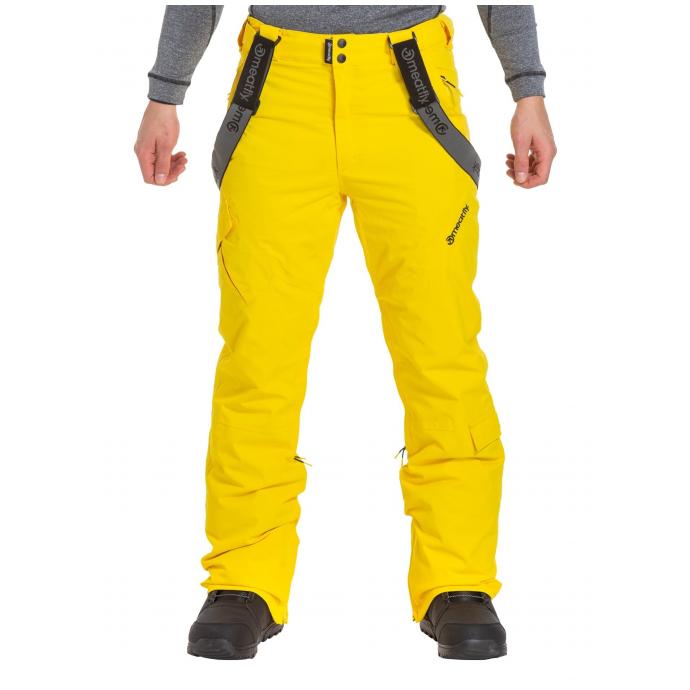 Сноубордические брюки MEATFLY «GHOST PANTS»  - GHOST2-SUPER LEMON - Цвет Желтый - Фото 1