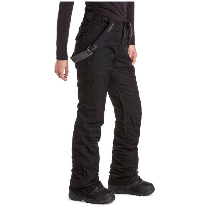 Сноубордические брюки MEATFLY «FOXY PREMIUM PANTS»  - FOXY PREMIUM-Black - Цвет Черный - Фото 2